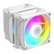 Кулер для процессора ID-Cooling S1700/1851/1200/115x/AMD, FROZN A620 PRO SE ARGB SNOW, 260W, 300-2000rpm,4pin