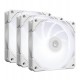 Fan {комплект} for case, 12cm x 3, ID-Cooling TF-12025-PRO SW TRIO , 300-1500rpm, 70CFM, 4pin
