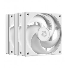 Fan {комплект} for case, 12cm x 3, ID-Cooling AS-120-W TRIO, 300-2000rpm, 58CFM, 27.2 dBA, 4pin