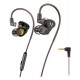 Наушники Music Public Kingdom IEM110M, mic, 20ohm, 20-20000Hz, 115dB, 1.2m cable