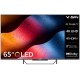 Телевизор 65", Yasin 65Q90, QLED 4K, Smart, Google TV, голосовое управление