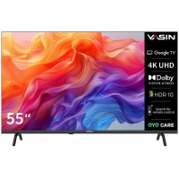 Телевизор 55", Yasin 55G11, Full HD, HDR10, Smart, Google TV