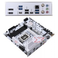 Материнская плата Socket1851, MATX, iB860 (VGA+HDMI) Colorful BATTLE-AX B860M-WHITE WIFI V20, 4DDR5, PCIx16, PCIx4
