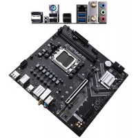 Материнская плата Socket AM5, MATX, AMD B850 (DP+HDMI),BATTLE-AX B850M-E WIFI V14, 2DDR5, PCIx16, PCIx4