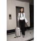 Чемодан NINETYGO Rhine Luggage 28" Moonlight white+Mocha brown