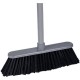 Щетка для уборки OfficeClean Professional с черенком 117 см, ширина 30 см, щетина 7 см, пластиковая (025-303271)