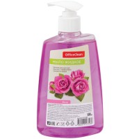Мыло жидкое OfficeClean "Роза" с дозатором, 500 мл (025-257286)