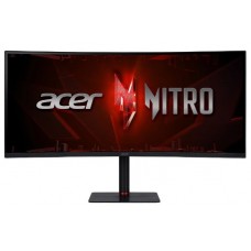 Монитор Acer/Nitro XV345CURXbmiipphx/34 ''/WQHD/3440x1440 Pix/2xHDMI(2.0) 2xDP MM Audio out HDR10/1 мс/300 ANSI люм/4000:1/240 Hz (UM.CX5EE.X01)
