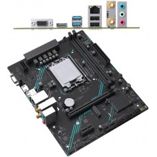 Материнская плата MaxSun MS-H610M 666 WIFI6 ARGB, LGA1700 H610, 2xDDR4 3xSATA 1xM.2 HDMI+DP+VGA mATX (MS-H610M 666 WIFI6 ARGB)