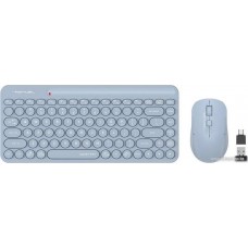 Клавиатура+мышь беспроводная A4tech Fstyler FG3200 Air 2 Blue