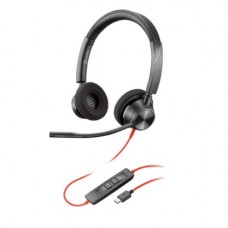 Наушники Poly/Blackwire 3320 Stereo USB-C Headset +USB-C/A Adapter (8X219AA)