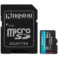 Карта памяти MicroSD 64GB Class 10 U3 Kingston SDCG4/64GB