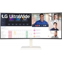 Монитор жидкокристаллический LG 38WR85QC-W.ARUZ 38'' 21:9 3840x1600(UW4K) IPS, Curved, nonGLARE, nonTOUCH, 144 Hz, 600 cd/m2, HDMI, DP, White (38WR85QC-W.ARUZ)