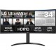 Монитор жидкокристаллический LG 34WR55QK-B.ARUZ 34'' 21:9 3440x1440(UWQHD) VA, Curved, nonGLARE, nonTOUCH, 100 Hz, 300 cd/m2, 5ms, HDMI, DP, Black (34WR55QK-B.ARUZ)