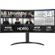 Монитор жидкокристаллический LG 34WR55QK-B.ARUZ 34'' 21:9 3440x1440(UWQHD) VA, Curved, nonGLARE, nonTOUCH, 100 Hz, 300 cd/m2, 5ms, HDMI, DP, Black (34WR55QK-B.ARUZ)