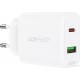 Зарядное устройство USB, Type-C, ACEFAST A25, 20W, White