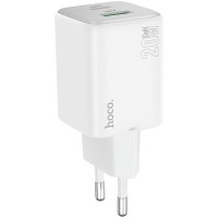 Зарядное устройство Hoco N41 20W, USB/Type-C, White