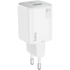 Зарядное устройство Hoco N41 20W, USB/Type-C, White