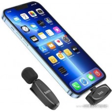 Микрофон петличный беспроводной Hoco L15, Lighting