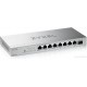 Unmanaged Multi-Gigabit Switch Zyxel XMG-108, 8xRJ-45: 1/2.5G, 1xSFP+, desktop, fanless (XMG-108-ZZ0101F)