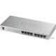 Unmanaged Gigabit PoE Switch Zyxel GS1008HP, 8xRJ-45: 1G PoE+, 60W PoE budget, desktop, fanless (GS1008HP-EU0101F)