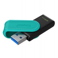 Флэш-накопитель Kingston 128Gb USB3.2 Gen1 Data Traveler Exodia S (Black+Teal) (DTXS/128GB)