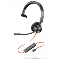 Наушники Poly/Blackwire 3310 Monaural Microsoft Teams Certified USB-C Headset +USB-C/A Adapter (8X216AA)
