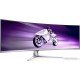 Монитор 49" PHILIPS 49M2C8900/00/01 QD OLED 5120x1440 240Hz R1800 0,03мс 1.5млн:1 1xDP 2xHDMI 1xUSB