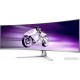 Монитор 49" PHILIPS 49M2C8900/00/01 QD OLED 5120x1440 240Hz R1800 0,03мс 1.5млн:1 1xDP 2xHDMI 1xUSB