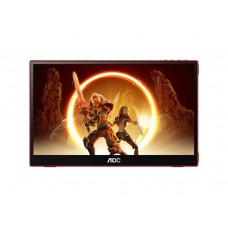 Монитор портативный AOC 15,6" 16G3 IPS 1920x1080 144Hz 4ms 250cd/m 1000:1 2xUSB-C 1xMicroHDMI