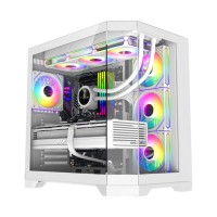 Компьютерный корпус Gamemax Hype-A WH White без Б/П