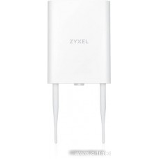 Wi-Fi 6 Outdoor Access Point Zyxel NebulaFlex NWA55AXE, 802.11ax (AX1800), MU-MIMO 2x2+2x2, external antennas (included), 1xLAN GE, IP55, only PoE (injector incl.) (NWA55AXE-EU0102F)
