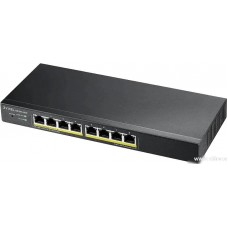 Smart L2 Gigabit PoE Switch Zyxel NebulaFlex GS1915-8EP, 8xRJ-45: 1G PoE+, 60W PoE budget, desktop, fanless (GS1915-8EP-EU0101F)