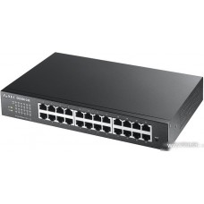 Smart L2 Gigabit Switch Zyxel GS1900-24E, 24xRJ-45: 1G, rack 19", fanless (GS1900-24E-EU0103F)