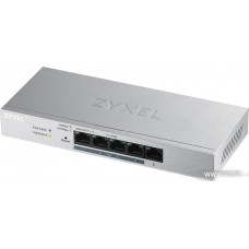 Web-managed Gigabit PoE Switch Zyxel GS1200-5HP, 5xRJ-45: 1G (4x PoE+), desktop, fanless (GS1200-5HPV2-EU0101F)