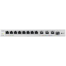 Web-managed Multi-Gigabit Switch Zyxel XGS1250-12, 8xRJ-45: 1G, 3xRJ-45: 1/2.5/5/10G, 1xSFP+, desktop, fanless (XGS1250-12-ZZ0102F)