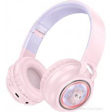 Наушники беспроводные Hoco  W50, Pink