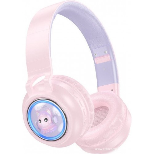 Наушники беспроводные Hoco  W50, Pink