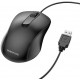 Мышь проводная Borofone BG4, Black