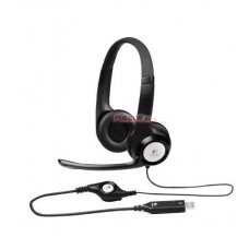 Гарнитура Logitech H390 (USB, элементы управления на кабеле, кабель 2.33м) (M/N: A00146) (981-000406)
