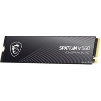 Твердотельный накопитель 1000Gb SSD MSI SPATIUM M560 PCIe 5.0 NVMe M.2 1TB R10200Mb/s W8400MB/s