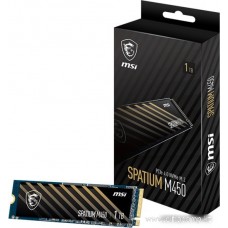 Твердотельный накопитель 1000Gb SSD MSI SPATIUM M450 M.2 PCIe NVMe R3600Mb/s W3000MB/s SPATIUM M450