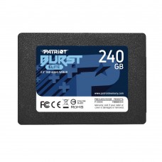 Твердотельный накопитель SSD 240 Gb SATA 6Gb/s Patriot Burst Elite PBE240GS25SSDR 2.5" 3D QLC (PBE240GS25SSDR)