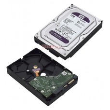 Жесткий диск  1000 GB Western Digital Purple, WD10PURZ, 5400rpm, 64MB cache, SATA 6 Gb/s