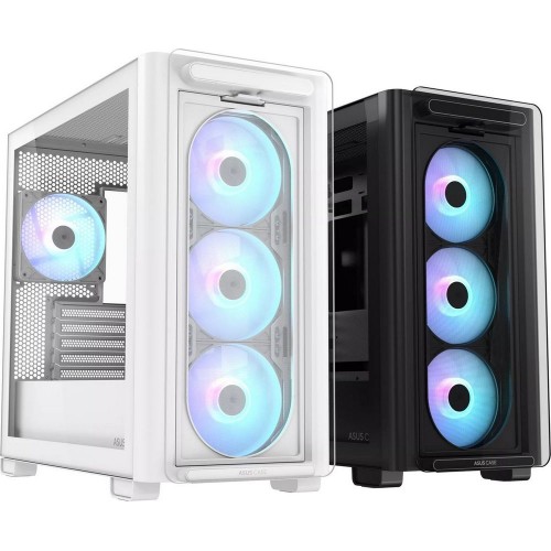 Корпус ASUS A23 PLUS TG ARGB WHITE mATX/mITX 90DC00K3-B19010