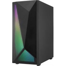 Компьютерный корпус FSP CMT195A, Без БП, 1xUSB3.0/2xUSB2.0, 4xFAN120 RGB, Glass, Black, ATX (CMT195A)