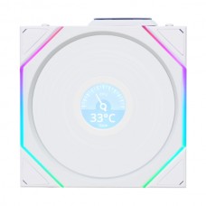 Вентилятор для корпуса Lian Li UNI FAN TL140 LCD Wireless 140mm RGB White G99.14TLLCD1W1W.00