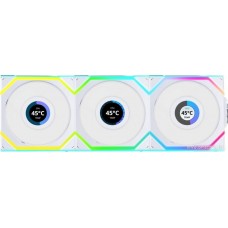 Вентилятор для корпуса Lian Li UNI FAN SL WIRELESS LCD 3x120mm White G99.12SLLCD1W3W.00