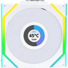 Вентилятор для корпуса Lian Li UNI FAN SL WIRELESS LCD 120mm No controller White G99.12SLLCD1W1W.00