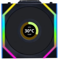 Вентилятор для корпуса Lian Li UNI FAN SL WIRELESS LCD 120mm No controller Black G99.12SLLCD1W1B.00